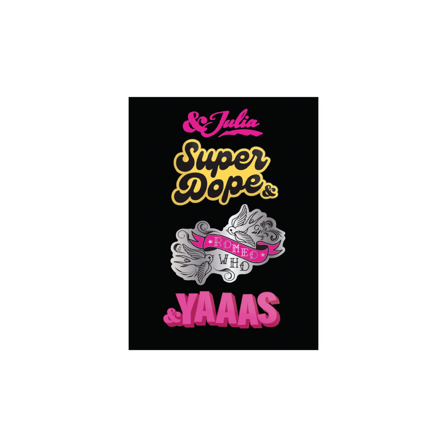 & JULIA Lapel Pin Set