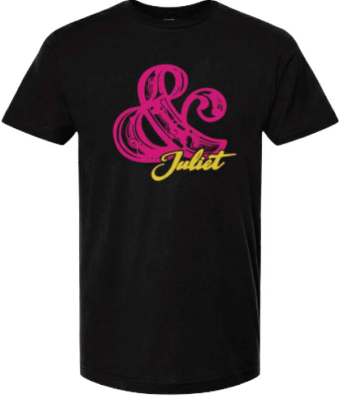 & Juliet Black Tee