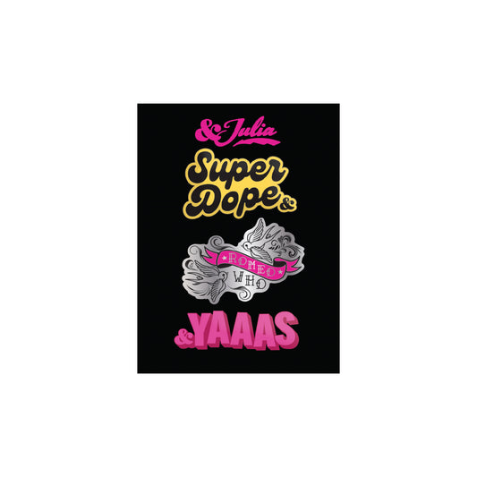 & JULIA Lapel Pin Set