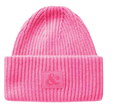 & Juliet Pink Beanie