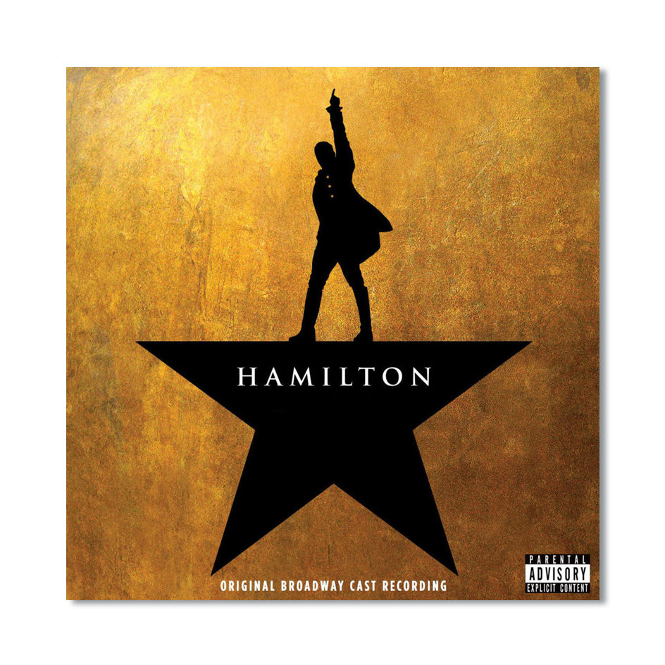 Hamilton Cd Label HAMILTON - Original Broadway Cast Recording CD – Broadway Merchandise ...